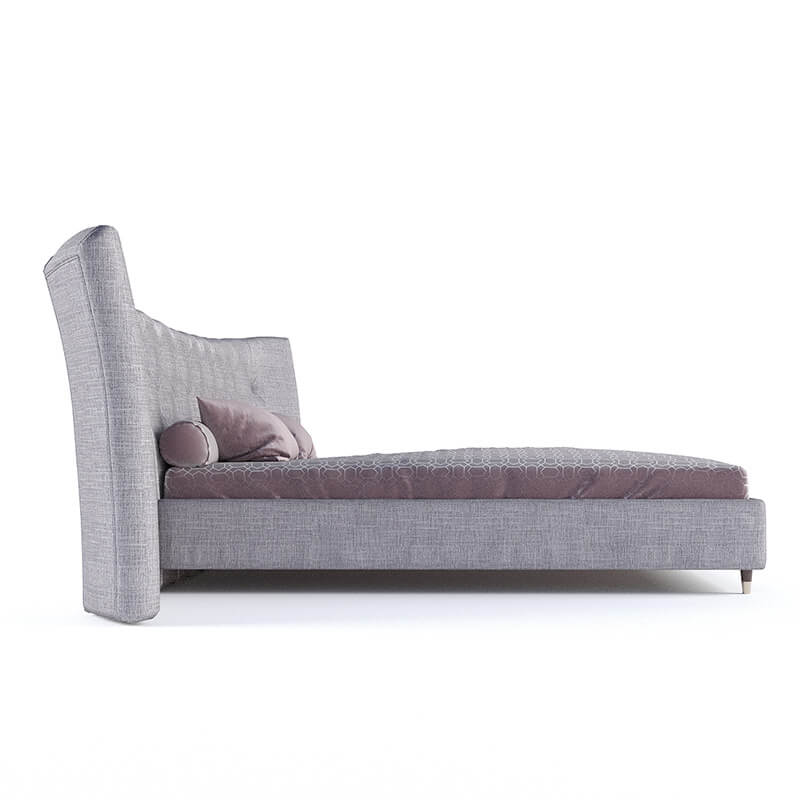 Upholstered king size bed online