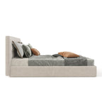 Upholstered king size bed online