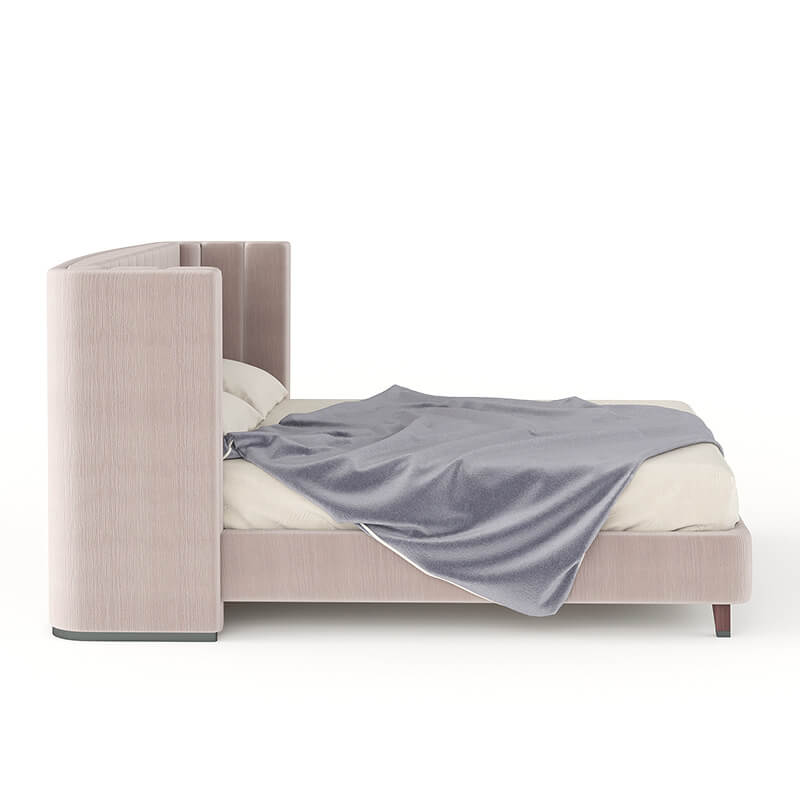 Upholstered king size bed online