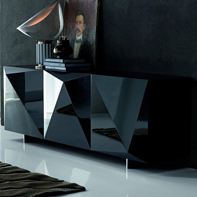 Modern wooden TV unit online