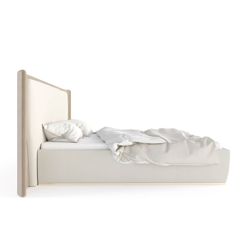Upholstered king size bed online