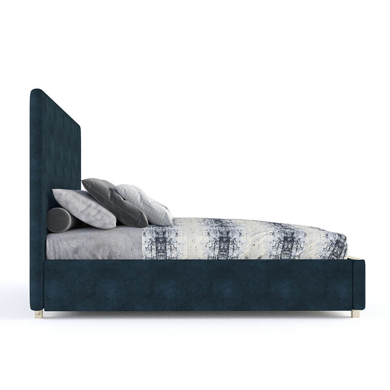 Upholstered king size bed online