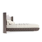 Upholstered king size bed online