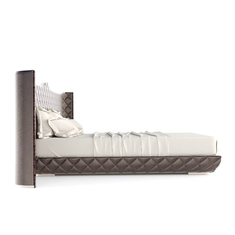 Upholstered king size bed online
