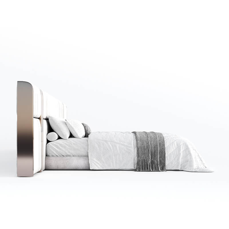 Upholstered king size bed online