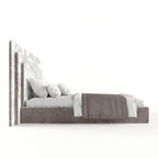 Upholstered king size bed online
