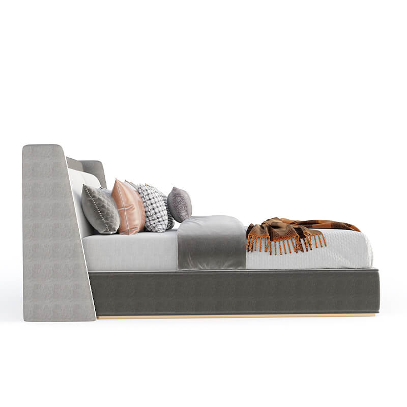 Upholstered king size bed online