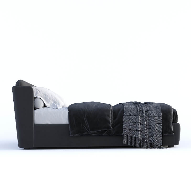 Upholstered king size bed online