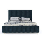 Upholstered king size bed online