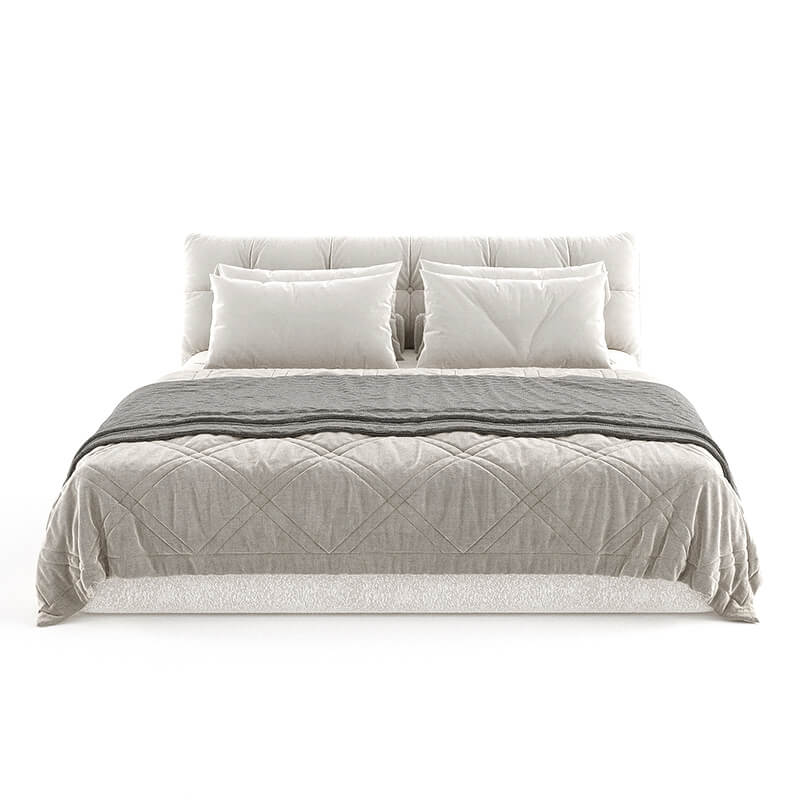 Upholstered king size bed online