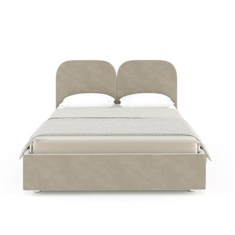 Upholstered king size bed online