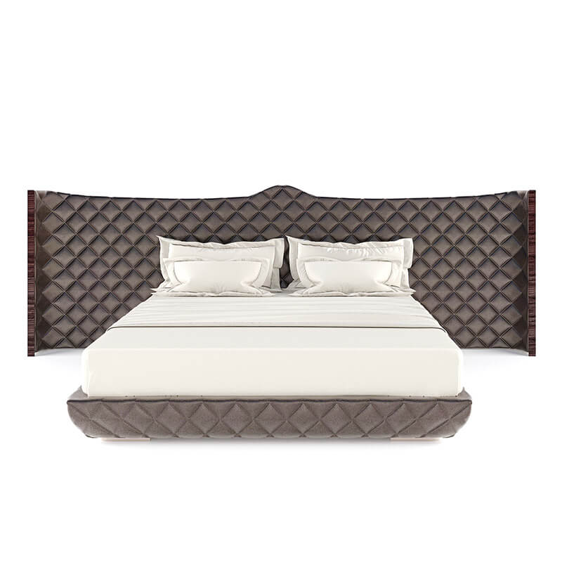 Upholstered king size bed online
