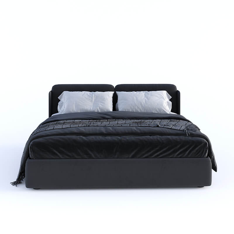 Upholstered king size bed online