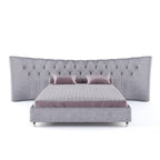 Upholstered king size bed online