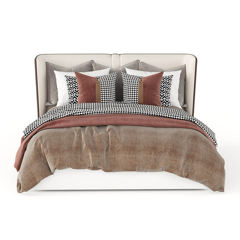 Upholstered king size bed online