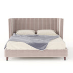 Upholstered king size bed online