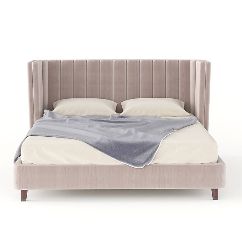 Upholstered king size bed online