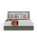 Upholstered king size bed online