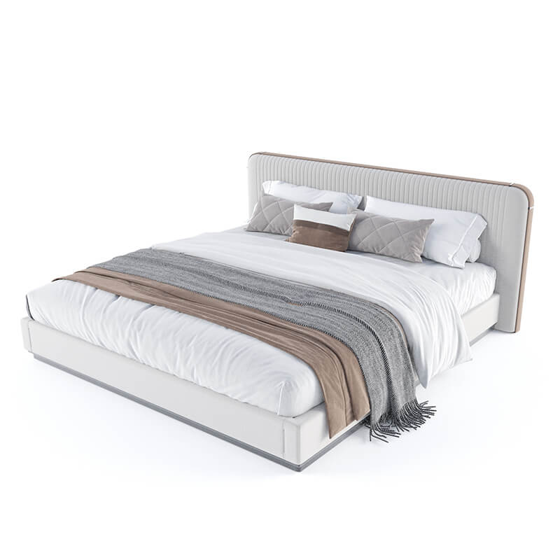 Upholstered king size bed online