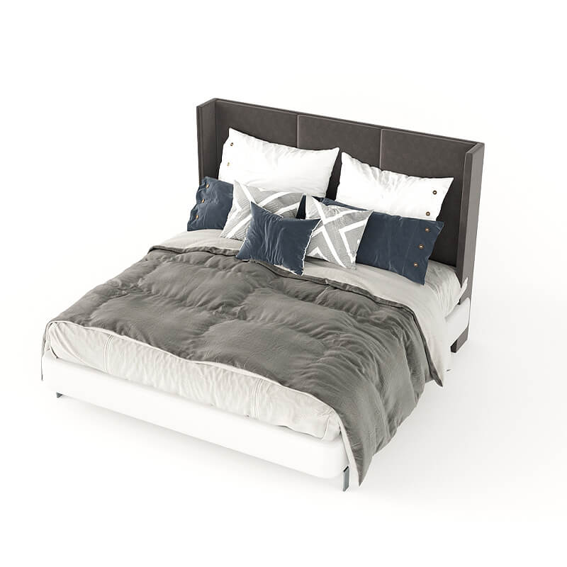 Upholstered king size bed online