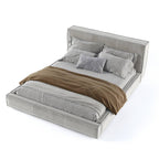 Upholstered king size bed online
