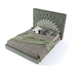 Upholstered king size bed online