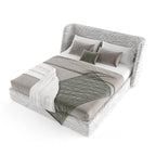 Upholstered king size bed online