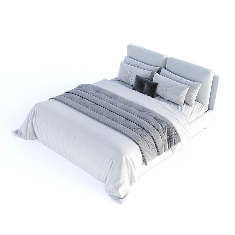 Upholstered king size bed online