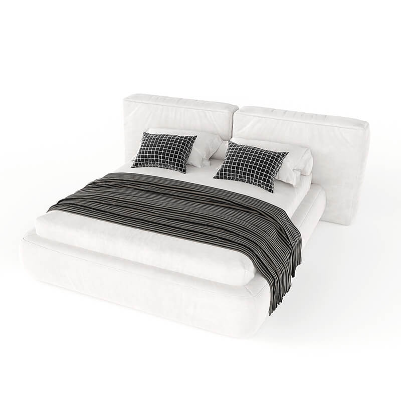 Upholstered king size bed online