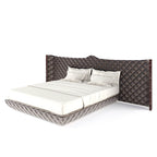 Upholstered king size bed online